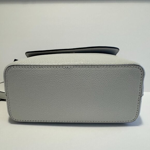 NWT KATE SPADE Emmie Flap Crossbody Quill Grey - Picture 2 of 7